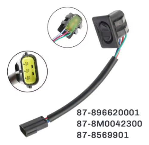 Botão Chave Da Bandeja Power Trim Motor Popa Mercury Mariner 40 ao 250 HP