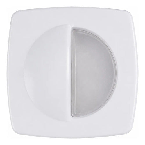 Luz Cortesia Universal Branco Barco Lancha Led 12v Arieltek Branco-frio