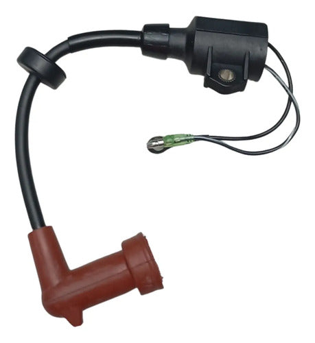 Bobina De Faisca Motor Popa Yamaha 15hp Fm  98 Em Diante