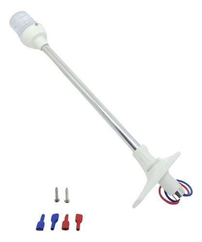 Kit Luz De Popa Proa Mastro Bandeira Led Selado