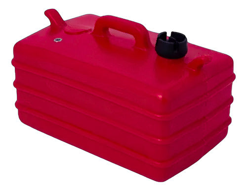 Tanque Combustível 28 L Motor De Popa Yamaha / Mercury Vermelho