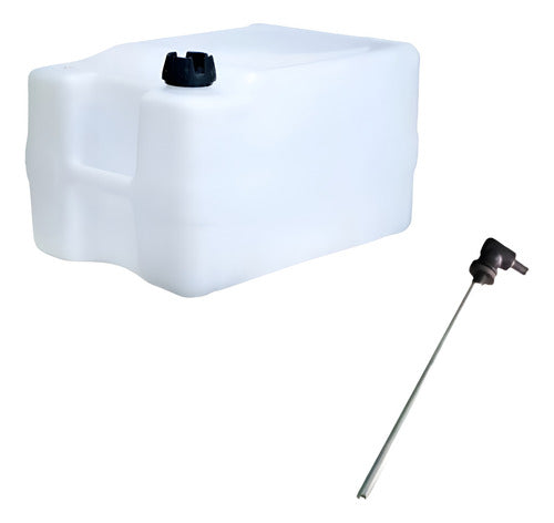 Tanque Combustivel Barco 50 L Barco Com Pescador Fixo