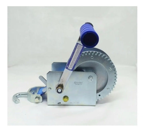 Guincho Para Carretinha De Barco Lancha Jetski 400kg C/ Cinta