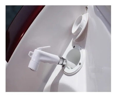 Chuveiro De Popa Ducha Chuveirinho Completo 2,5m  Barcos E Lanchas