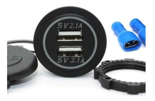 Tomada Usb 20a/24v 10a Entrada Barcos Carros Motorhome