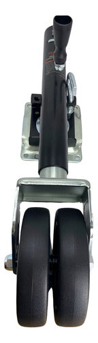 Pedestal Roda Dupla Reboque Carretinha Barco Trailer 680kg