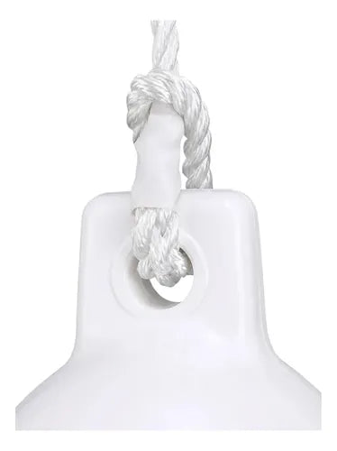 Defensa Náutica G3 13cm X 50cm Branca Para Lancha E Barco Branco