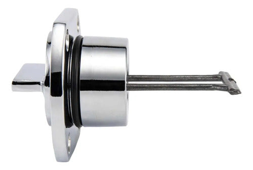 Conjunto De Dreno 1-1/4 Pol Latão Cromado Para Barco Lancha