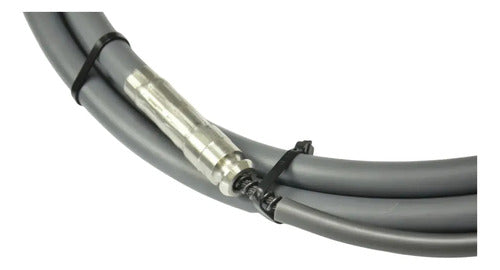 Cabo De Direção De 33 Pés Sistema Teleflex Engate Rapido Preto