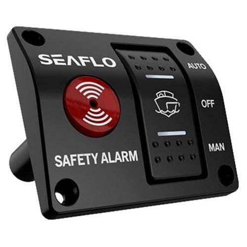 Painel Controle P/ Bomba Porão 12v 20a E Alarme De Inundação