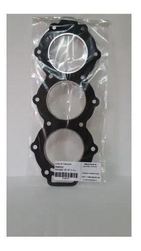 Junta Cabeçote  Motor Popa Yamaha 60 Hp 3 Cil.