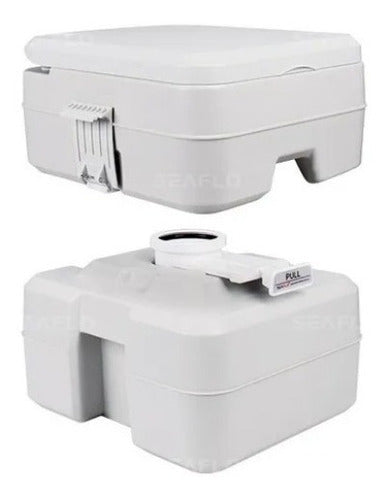 Banheiro Químico Vaso Sanitário Portátil 20 L Seaflo