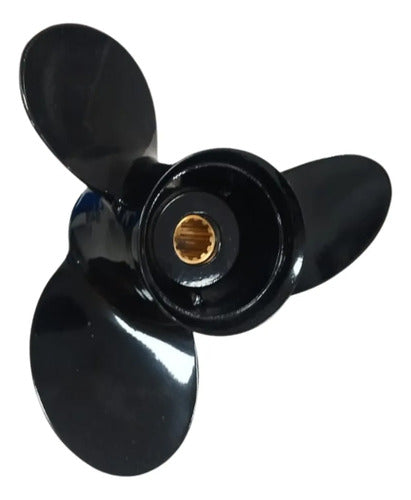 Hélice Motor Popa Mercury Super 50 Hp 3 Cil.  10 3/8 X 13 Preto