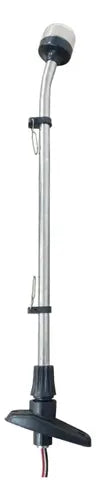Mastro De Popa Luz De Alcançado 50cm 12v Preto Arieltek
