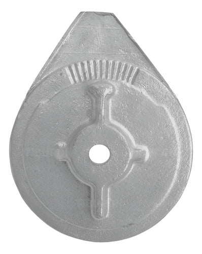 Anodo Sacrifício Leme Motor Popa Mercury 25 50 Hp 822157-C3