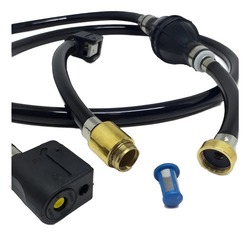 Mangueira De Combustível Completa Motor Yamaha Com Filtro