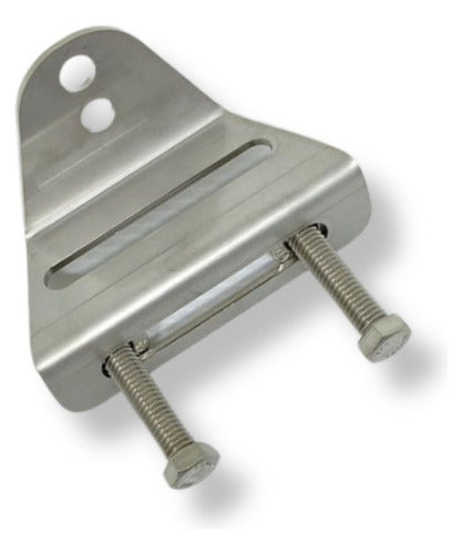 Chapa Inox Adaptação Comando A Distância Motor Popa