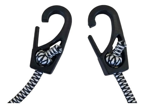 Corda Elastica 2,20m Estilo Aranha Caiaque Vibe100 Yellowfin Trançada