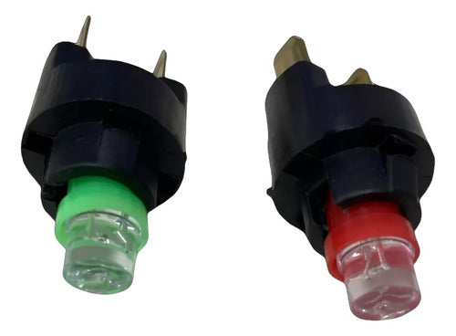 Luz Navegação Olho Tubarão Em Led Barco Lancha Preto