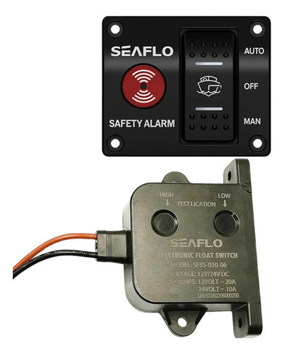 Painel De Controle E Interruptor De Bomba De Porão Seaflo