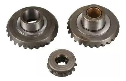 Kit Engrenagem Motor De Popa Yamaha 15hp Fmhs 97 Em Diante (classico)
