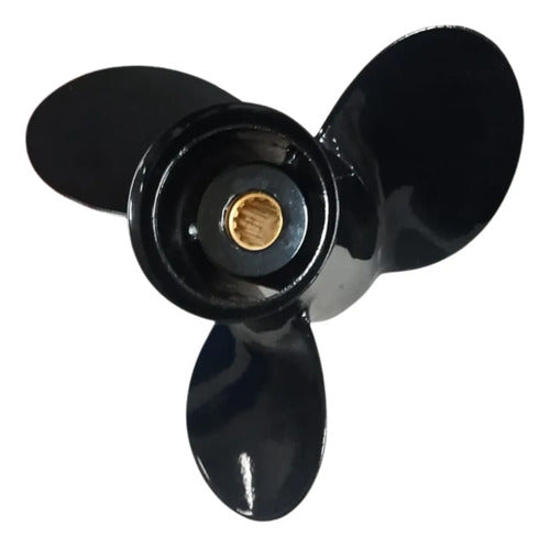 Hélice Motor Popa Mercury Super 50 Hp 3 Cil.  10 3/8 X 13 Preto