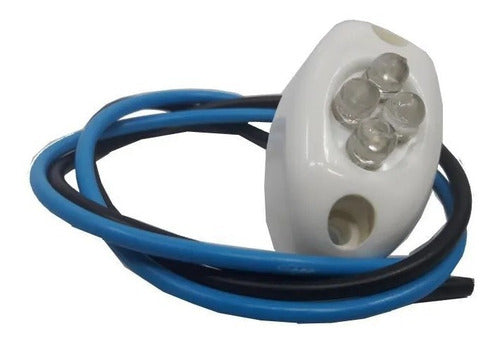 Luz Cortesia Náutica Barco Lancha Led Azul Arieltek 2 Unidades