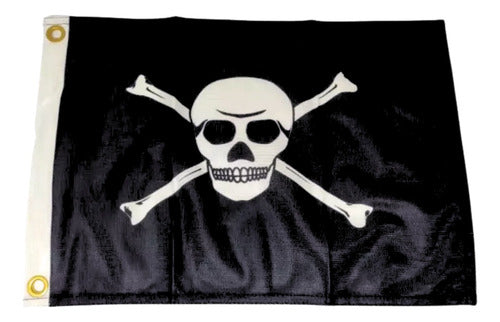 Bandeira Pirata Dupla Face 22 x 33