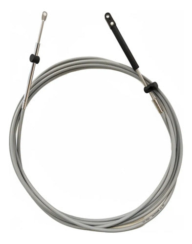 Cabo Comando G1 Motor De Popa Mercury 16 Pés Quicksilver Cinza