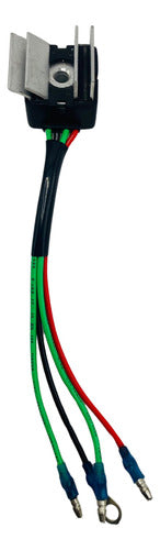 Kit Partida Eletrica Motor Popa Yamaha 15 Hp Gremalheira