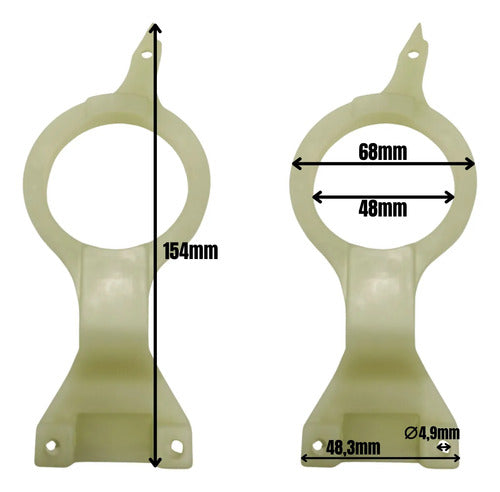 Suporte Da Bobina De Pulso Para Motor Popa Yamaha 15 Hp Fm
