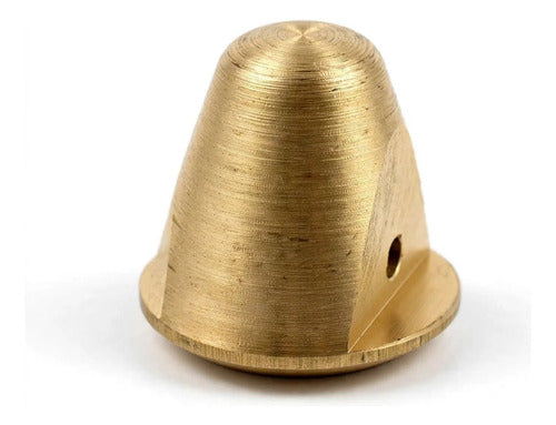 Porca Cone Hélice Para Motor De Popa Yamaha 8hp Pinado Dourado