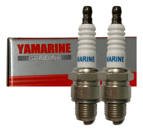 Kit 2 Velas De Ignição B7HS10 Yamarine Motor De Popa Yamaha 2t