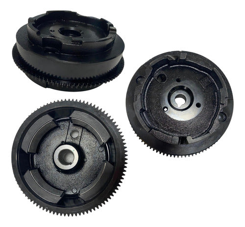 Kit Partida Elétrica P/ Motor Popa Yamaha 15hp Fm Completo