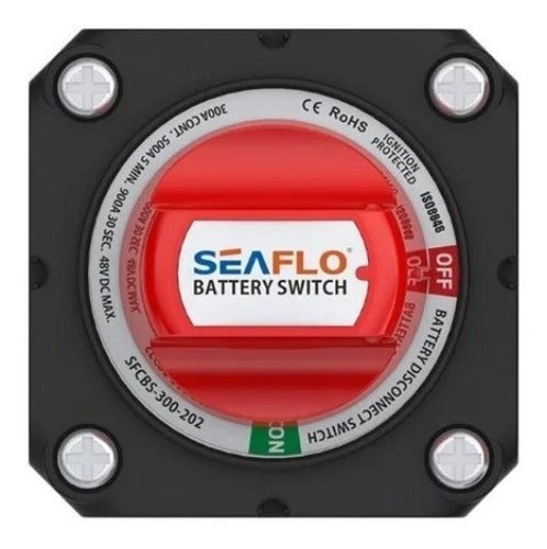 Chave Seletora Geral Náutica Original Seaflo 01 Bateria