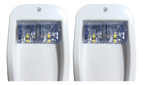 Luz Navegação Dupla Bombordo Boreste Olho Tubarão Arieltek