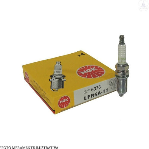 Vela De Ignição Ngk Lfr5a11 Motor De Popa Yamaha/mercury
