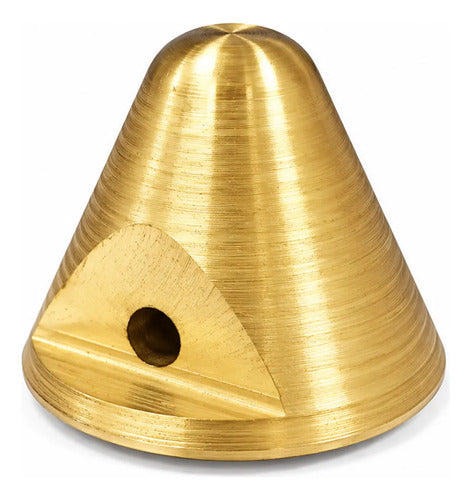 Porca Cone Hélice Estriada Motor Popa Johnson Evinrude 25 Hp Dourado