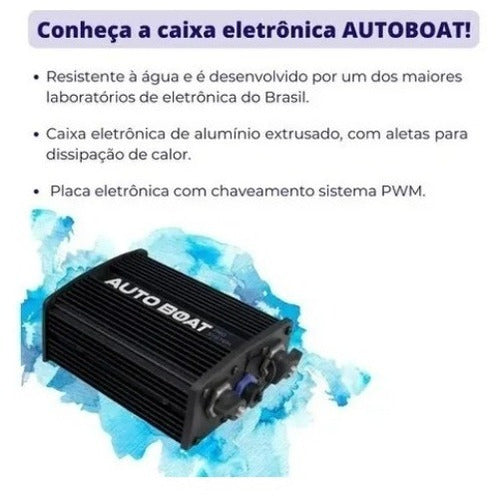 Controle De Rotação De Motor Elétrico Autoboat