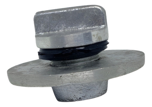 Bujão De Dreno Alumínio Com Flange