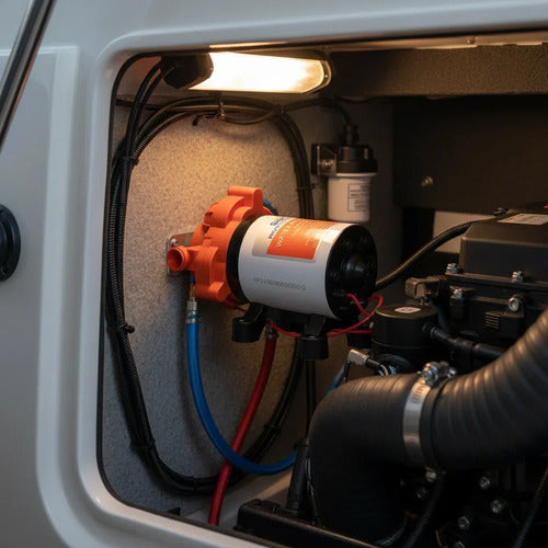 Bomba De Pressurização 3,0 Gpm 45 PSI 12V Series 33 Seaflo