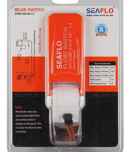 Automático Para Bomba De Porão Seaflo 12v Ou 24v 4 Un