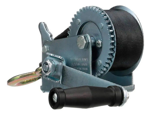 Guincho G1 Para Carretinha De Barco Lancha 400kg C/ Cinta