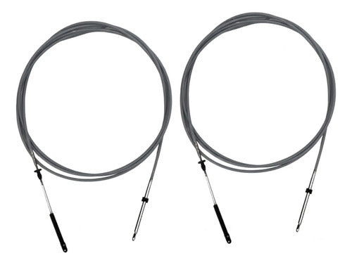 Par Cabo De Comando Para Motor Johnson Evinrude 19 Pés 5,79m
