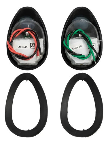 Luz De Navegação Barcos Lanchas Led Selado Arieltek Preto