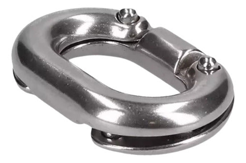 Elo Conector De Corrente Aço Inox Âncora Barcos 10mm