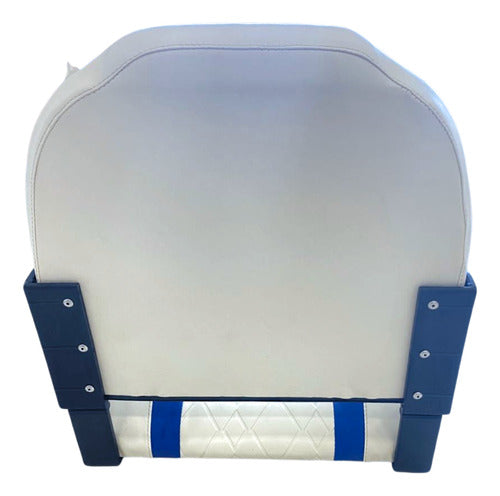 Kit 4 Bancos/cadeiras Sport Barco Lancha Compensado Naval Branco