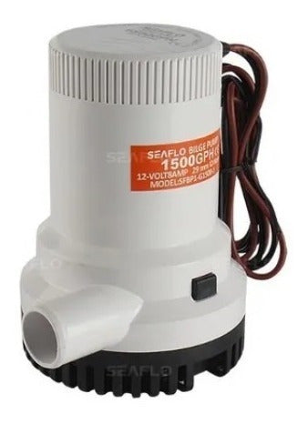 Bomba De Porão 1500 Gph Seaflo Original + Automático 24 V