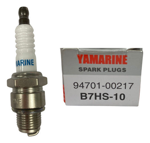 Kit 10 Velas De Ignição B7HS10 Yamarine Motor De Popa Yamaha 2t