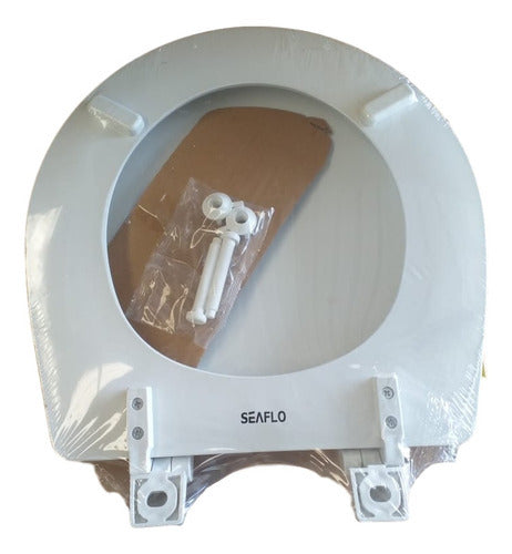 Tampa Para Vaso Sanitário Seaflo Branco Barco Motorhome
